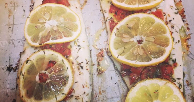 Baked Rainbow Trout